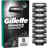Gillette Mach3 Charcoal Ersatzkopf - Variante: 8 ks