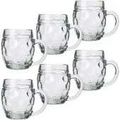 Stölzle Bierkrug STÖLZLE "Bierkrüge Tübinger 500 ml 6er Set transparent", bunt (transparent), 6 tlg., Glas, Trinkgefäße, Bierkrug