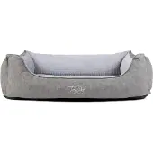 Rewer GmbH TrendPet VitaBed Style orthopädisches Hundebett grau (140x115x30cm)