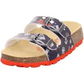 Superfit Jungen FUSSBETTPANTOFFEL BLAU/ROT 8190