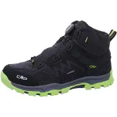 CMP - Kid's Kiruna Mid Fitgo Fleece WP - Winterschuhe Gr 35 schwarz