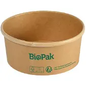 Duni Bowl Ronda SLIM Karton/PLA Braun 350 ml Braun Karton FSC/PLA 117x117x52 | Packung (35 Stück)