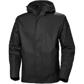 Helly Hansen Regenjacke "MOSS JACKET" mit Kapuze sportlich, mit wasserdichter Helox+-Gewebetechnologie, winddicht