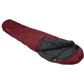 High Peak Mumienschlafsack "TR 300" Gr. 1, rot (dunkelrot, grau), Schlafsäcke, B/L: 85cm x 230cm, Reißverschluss links, Obermaterial: 100% Polyester. Füllung: 100% Polyester, Mumienschlafsack, L:230cm
