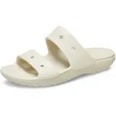 Crocs Uni Erwachsene Classic Sandal Sandalen, Bone, 45/46 EU