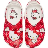 Crocs Uni Kinder Hello Kitty Red Classic Clog K Clog, Multi, 28/29 EU