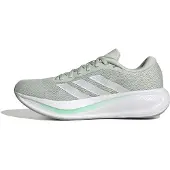 Adidas Unisex Response Runner 2 Running Shoes, Linen Green/Silver met./Pulse Min