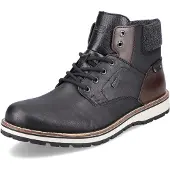 Rieker 38434, Herren Klassische Stiefel, Schwarz (schwarz/kastanie/granit 00), 4