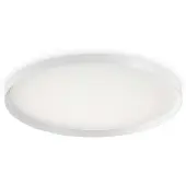 Ideal Lux Moderne Deckenleuchte Fly Aluminium-Kunststoff Materialien Weiß Led 65W 4000K D90Cm