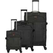 Travelite BRIIZE Kofferset mit 4 Rollen Gr. L/M/S - Schwarz