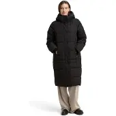 Tom Tailor Damen 1047532 Puffer-Mantel Mit Abnehmbarer Kapuze, 14482 - Deep Blac