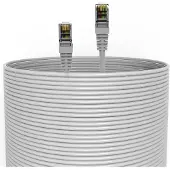 Inca ICAT7-100AG, 100 m, Cat7, S/FTP (S-STP), RJ-45, RJ-45, Grau