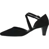 Gabor Spangenpumps, Abendschuh, Festtagsschuh, Trichterabsatz mit Stretcheinsatz
