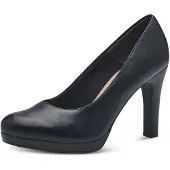 Tamaris Damen Pumps Synthetik, schwarz, 35 EU