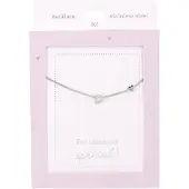 Depesche Halskette Heart of Gold silberfarben mit Buchstabe D