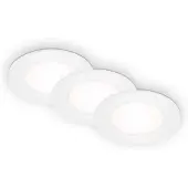 DI-KA LEUCHTEN LED Einbauleuchte "SLANK", weiß (weiß, neutral), Leuchten, LED Einbauleuchte