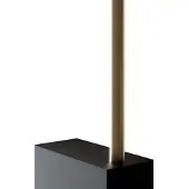 Maytoni Pars LED Wandleuchte, Wandlampe 6W Schwarz 3000K 90Ra Warmweiss