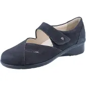 Finn Comfort Aquila Damen Ballerina schwarz Nubukleder - Größe: UK 4