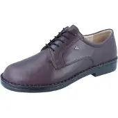 Finn Comfort Milano Herren Halbschuhe braun Glattleder - Größe: UK 8