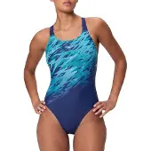 Speedo END+ Hyper Boom Placement Muscleback Badeanzug Damen 38