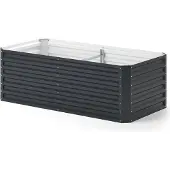 OK-Living Hochbeet Anthrazit 180 x 60 cm, Model 41596