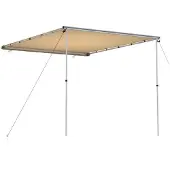 vidaXL Wohnwagen-Markise 2,4x3x2,15 m Beige