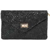 Samantha Look Abendtasche "Damen echt Leder, Made in Italy" echt Leder, Made in Italy
