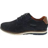 Bugatti Simone Comf. Herrenschuhe Schnürschuhe Blau Freizeit