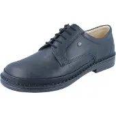 Finn Comfort Kent Herren Halbschuhe schwarz Glattleder - Größe: UK 11