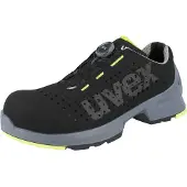 Uvex Halbschuhe 1 S1 schwarz gelb Weite 11 Gr. 42