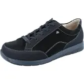 Finn Comfort FinnPlus Osorno Herren Halbschuhe schwarz Nubukleder - Größe: 41
