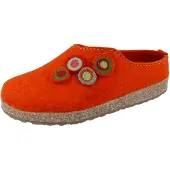 Iesse Schuh HAFLINGER Grizzly Kanon rost/Wollfilz - Größe: 37