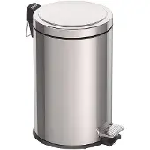 Tramontina Mülleimer Brasil Silber 12 L
