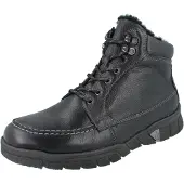 Waldlaufer H Lino Herrenstiefel schwarz Glattleder - Größe: UK 11