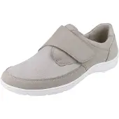 Waldlaufer OrthoTritt Henni Damen Halbschuhe grau beige Nubukleder Textil - Größe: UK 6