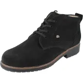 Finn Comfort Cranston Damen Schnürer knöchelhoch schwarz Nubukleder - Größe: UK 8