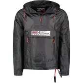 Geographical Norway WW4241H/GN-Black Herren-Regenjacke in Schwarz