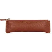 OEM Londo Federmäppchen Echtleder Reißverschluss Bleistift Etui Schlampermäppchen