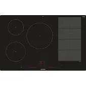 Siemens EX801LVC1E, Schwarz, Edelstahl, Integriert, Zonen-Induktionskochfeld, Glaskeramik, 5 Zone(n), 5 Zone(n)