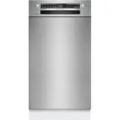 Bosch Serie 4 SPU4HMS10E, Unterbau, Single (45 cm breit), Edelstahl, Schwarz, Tasten, 1,75 m