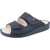 Finn Comfort Riad Herren Damen Pantolette schwarz Nubukleder - Größe: 47