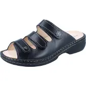 Finn Comfort Menorca Soft Damen Pantolette schwarz Glattleder - Größe: 40