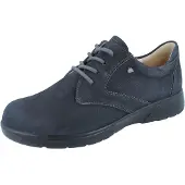 Finn Comfort Torrance Herren Schnürschuhe blau Nubukleder - Größe: UK 10
