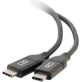 C2G 0,9 M USB-C 2.0 KABEL STECKER AUF STECKER (5A), 0,91 m, USB C, USB C, USB 2.0, 0,48 Gbit/s, Schwarz