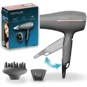 Cecotec Reise-Haartrockner IoniCare Power&Go Heaven Grey. 2000 W, 2 Temperaturen, 2 Geschwindigkeiten