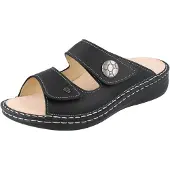 Finn Comfort Mellow Moorea Damen Pantolette schwarz Glattleder - Größe: 42