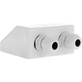 Offgridtec 2-Wege Solar Kabel Dachdurchführung für Kabeldurchmesser 3mm-12mm, Wa