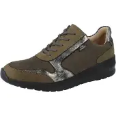 Finn Comfort FinnStretch Mori Damen Halbschuhe olivgrün Leder - Größe: UK 6,5