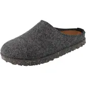 Iesse Schuh HAFLINGER Manhattan Damen Hausschuhe grau Wollfilz - Größe: 41
