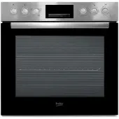 Beko Elektro-Herd-Set "BBUC1132T0X", Energieeffizienz: A, silber (schwarz, silberfarben), Herdsets, Klassisches Herd-Set mit komfortabler Backofenfunktion, Elektro-Herd-Set, Topseller
